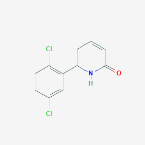 B6368000 6-(2,5-Dichlorophenyl)-2-hydroxypyridine, 95% CAS No. 1111110-59-8
