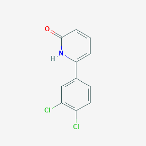 B6368036 6-(3,4-Dichlorophenyl)-2-hydroxypyridine, 95% CAS No. 1111110-85-0