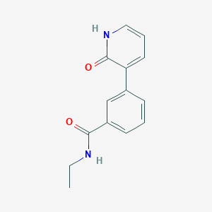 molecular formula C14H14N2O2 B6368114 MFCD18312371 CAS No. 1261939-64-3