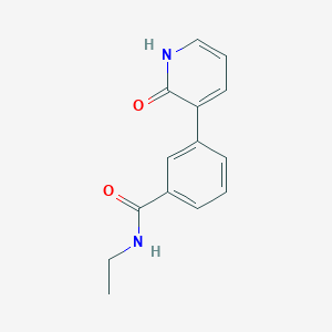 3-[3-(N-Ethylaminocarbonyl)phenyl]-2-hydroxypyridine, 95%
