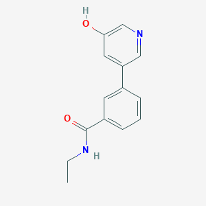 molecular formula C14H14N2O2 B6368152 MFCD18312372 CAS No. 1261939-72-3
