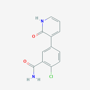 molecular formula C12H9ClN2O2 B6368345 MFCD18312403 CAS No. 1261932-16-4