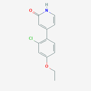 molecular formula C13H12ClNO2 B6368356 MFCD18312422 CAS No. 1261982-13-1