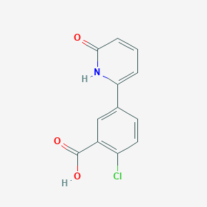 molecular formula C12H8ClNO3 B6368422 MFCD18312428 CAS No. 1261982-21-1