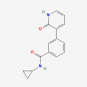 molecular formula C15H14N2O2 B6368426 MFCD18312430 CAS No. 1261982-25-5