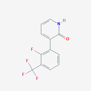 molecular formula C12H7F4NO B6368475 MFCD18312443 CAS No. 1261945-57-6