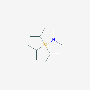 molecular formula C11H27NSi B063685 N,N-Dimethyltriisopropylsilylamine CAS No. 181231-66-3