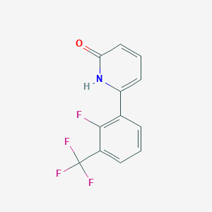 molecular formula C12H7F4NO B6368531 MFCD18312447 CAS No. 1261940-08-2