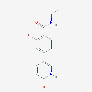 molecular formula C14H13FN2O2 B6368575 MFCD18312464 CAS No. 1261893-01-9