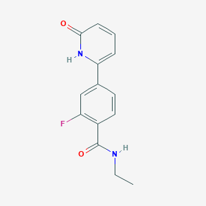 molecular formula C14H13FN2O2 B6368624 MFCD18312465 CAS No. 1261893-05-3