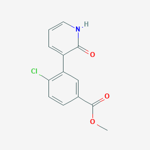 molecular formula C13H10ClNO3 B6368633 MFCD18312471 CAS No. 1261945-63-4