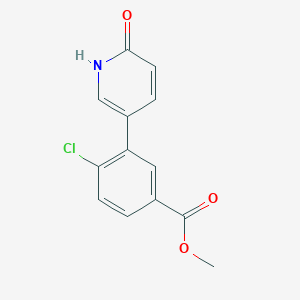 molecular formula C13H10ClNO3 B6368637 MFCD18312474 CAS No. 1261957-18-9
