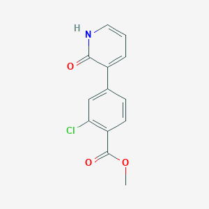 molecular formula C13H10ClNO3 B6368662 MFCD18312477 CAS No. 1261940-17-3