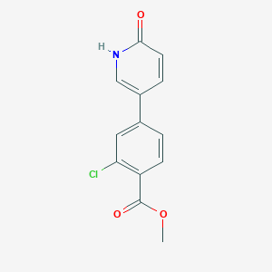 molecular formula C13H10ClNO3 B6368707 MFCD18312480 CAS No. 1261896-00-7