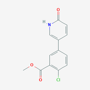 molecular formula C13H10ClNO3 B6368737 MFCD18312486 CAS No. 1261958-69-3