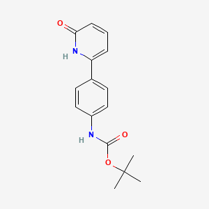 B6369055 6-(4-BOC-Aminophenyl)-2-hydroxypyridine, 95% CAS No. 1111114-28-3