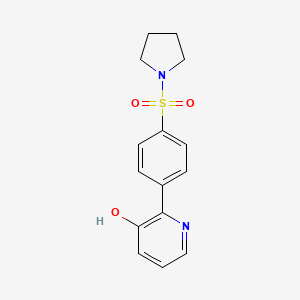 molecular formula C15H16N2O3S B6369074 MFCD18312560 CAS No. 1261910-13-7