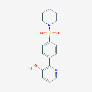 molecular formula C16H18N2O3S B6369140 MFCD18312578 CAS No. 1261932-48-2