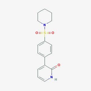 molecular formula C16H18N2O3S B6369163 MFCD18312579 CAS No. 1261940-82-2
