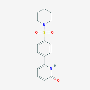 molecular formula C16H18N2O3S B6369179 MFCD18312583 CAS No. 1261910-23-9