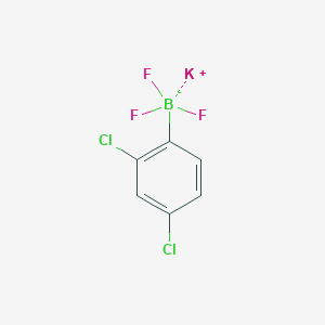 molecular formula C6H3BCl2F3K B063695 Potassium (2,4-dichlorophenyl)trifluoroborate CAS No. 192863-38-0