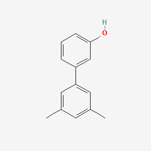 molecular formula C14H14O B6369931 3-(3,5-Dimethylphenyl)phenol CAS No. 1261942-34-0