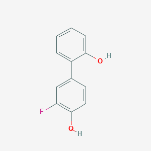 molecular formula C12H9FO2 B6369985 MFCD18312814 CAS No. 1261896-10-9