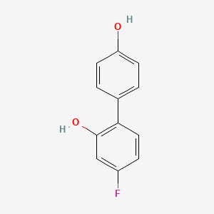 molecular formula C12H9FO2 B6370024 MFCD18312822 CAS No. 1261933-40-7