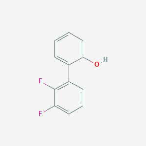 molecular formula C12H8F2O B6370037 2-(2,3-Difluorophenyl)phenol CAS No. 1261916-03-3