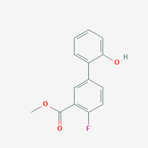 molecular formula C14H11FO3 B6370479 MFCD18312976 CAS No. 1261984-60-4