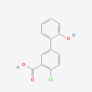 molecular formula C13H9ClO3 B6370503 MFCD18312986 CAS No. 1261933-49-6