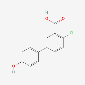molecular formula C13H9ClO3 B6370538 MFCD18312988 CAS No. 1261889-83-1