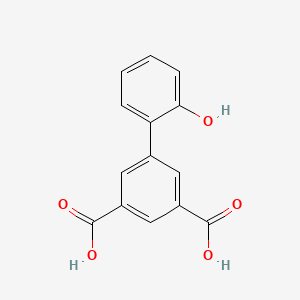 molecular formula C14H10O5 B6370549 2-(3,5-Dicarboxyphenyl)phenol CAS No. 1261896-53-0