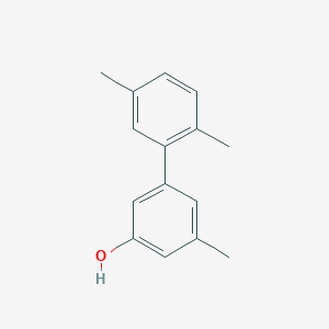 molecular formula C15H16O B6370947 5-(2,5-Dimethylphenyl)-3-methylphenol CAS No. 1261945-74-7