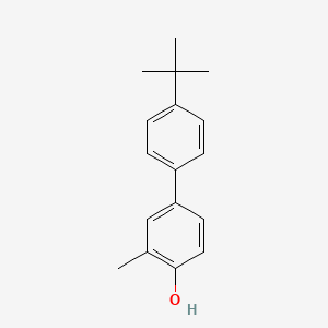 molecular formula C17H20O B6371757 2-Methyl-4-(4-T-butylphenyl)phenol CAS No. 1261911-17-4