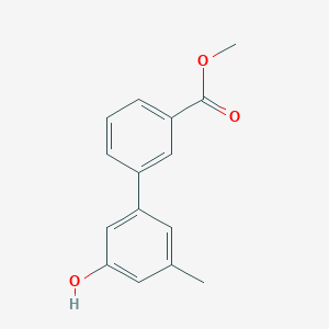 molecular formula C15H14O3 B6371809 MFCD18313321 CAS No. 1261911-32-3