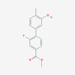 molecular formula C15H13FO3 B6372245 MFCD18313409 CAS No. 1261911-48-1