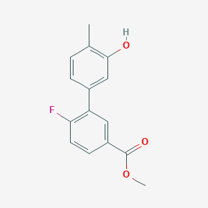 molecular formula C15H13FO3 B6372254 MFCD18313412 CAS No. 1261934-83-1