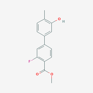 molecular formula C15H13FO3 B6372290 MFCD18313415 CAS No. 1261895-17-3