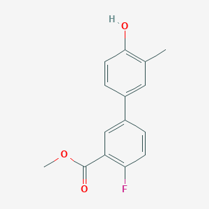 molecular formula C15H13FO3 B6372303 MFCD18313420 CAS No. 1261917-60-5