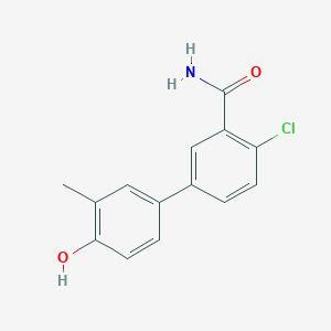 molecular formula C14H12ClNO2 B6372317 MFCD18313423 CAS No. 1261942-22-6