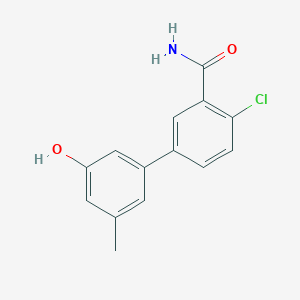 molecular formula C14H12ClNO2 B6372324 MFCD18313425 CAS No. 1261917-62-7