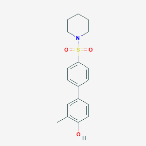 molecular formula C18H21NO3S B6372756 MFCD18313522 CAS No. 1261917-88-7