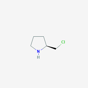 molecular formula C5H10ClN B063740 (S)-2-(氯甲基)吡咯烷 CAS No. 179116-00-8