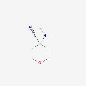 4-(Dimethylamino)tetrahydro-2H-pyran-4-carbonitrile