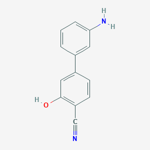 molecular formula C13H10N2O B6375484 MFCD18314149 CAS No. 1261963-54-5