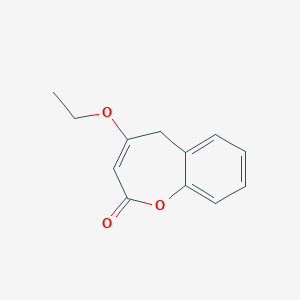 4-Ethoxy-1-benzoxepin-2(5H)-one