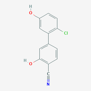 molecular formula C13H8ClNO2 B6376406 MFCD18314367 CAS No. 1261932-19-7