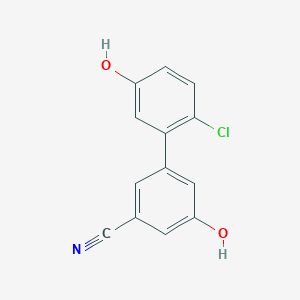 molecular formula C13H8ClNO2 B6376418 MFCD18314368 CAS No. 1261932-32-4