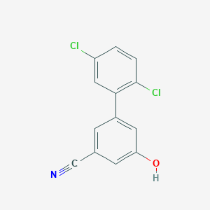 molecular formula C13H7Cl2NO B6376837 MFCD18314461 CAS No. 1261983-86-1